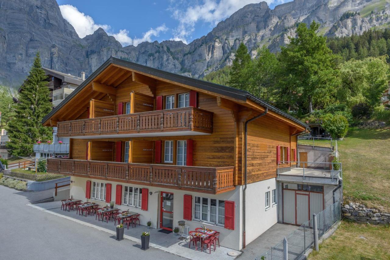 Touristenheim Bergfreude Leukerbad Exterior photo